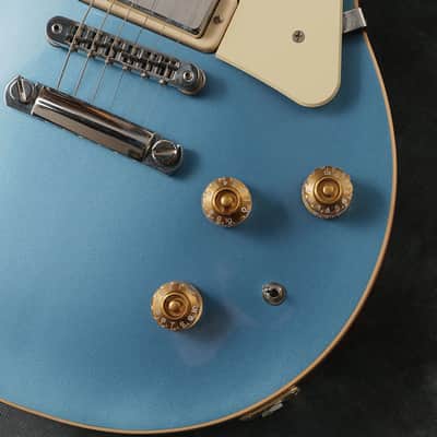 Gibson Les Paul Deluxe 100th 2015 - Pelham Blue image 4