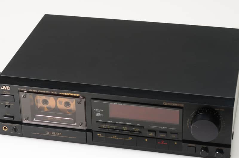 JVC TD-V711 SuperDigifine Cassette Deck *Fully Recapped - Highly