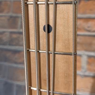 SPARKLE Ernie Ball Music Man StingRay 5 HH Maple Fretboard Silver Sparkle w/ OHSC image 5