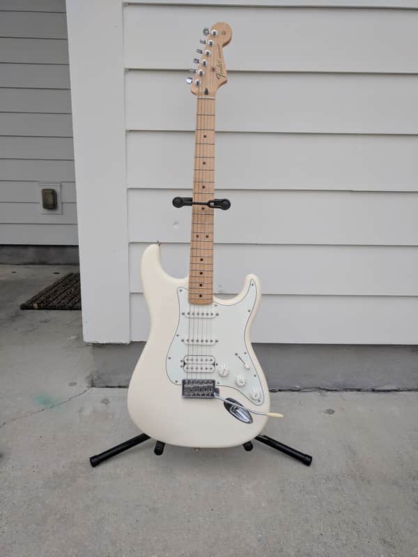 Fender Stratocaster 2016 Arctic White HSS imagen 1