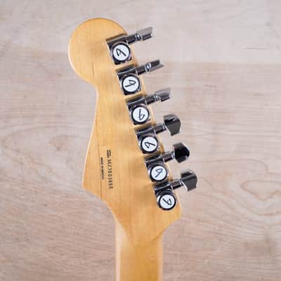 Fender Deluxe Series Acoustasonic Stratocaster 2003 Sapphire Blue Transparent w/ Bag image 18
