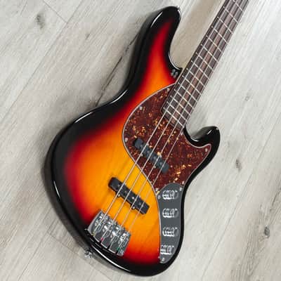 Sandberg Electra TT 4 Bass, Rosewood Fretboard, High-Gloss 3-Tone Sunburst image 2