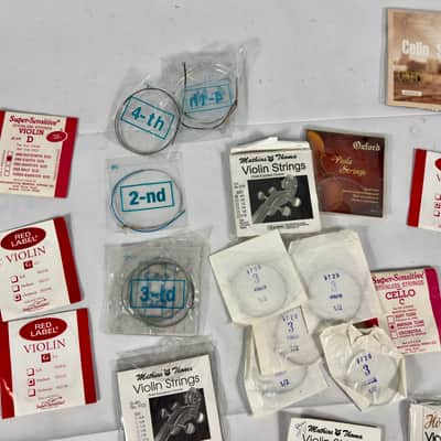 Miscellaneous Lot of Violin, Viola, Cello String Lot image 5
