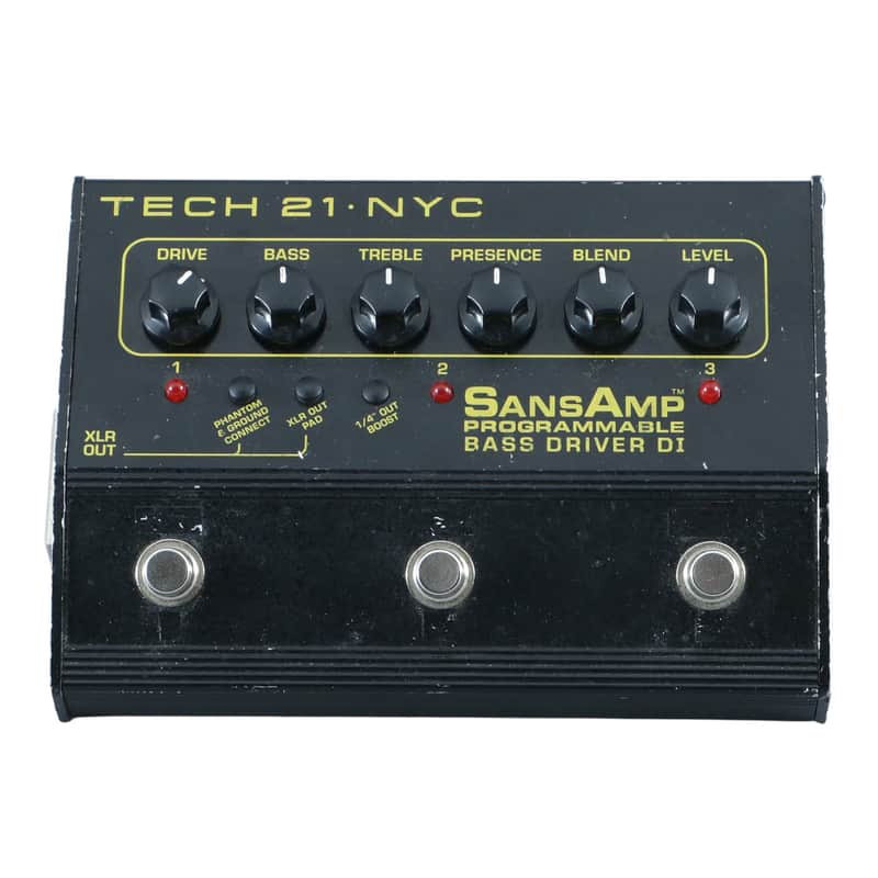 ベース Tech21 SansAmp Programmable Bass Drver f89c8205-9ead-45a1-aadc-