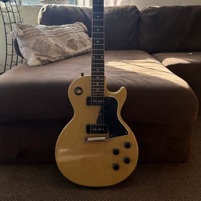 Gibson 60s Reissue Les Paul Special 2015 - Faded TV Yellow VOS image 1