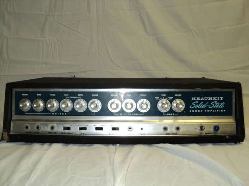 RARE Vintage Heathkit TA-17 Solid-State Multi-Channel Combo Amplifier image 1