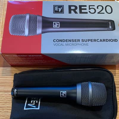 Electro-Voice RE520 Handheld Supercardioid Condenser Microphone 2019 - Present Black image 1