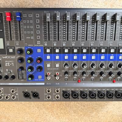 Zoom LiveTrak L-12 Digital Mixer / Recorder 2010s - Grey / Blue image 4