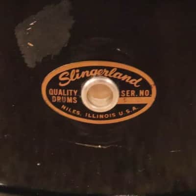 Slingerland Sound King 5.5x14" 3ply Snare Drum 6 Lug COB Hoops Vintage 1960's image 2