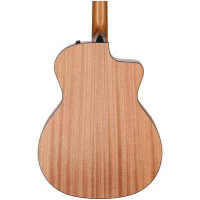 Taylor 114ce Grand Auditorium Left-Handed Acoustic-Electric Guitar, Natural, with Gig Bag image 5