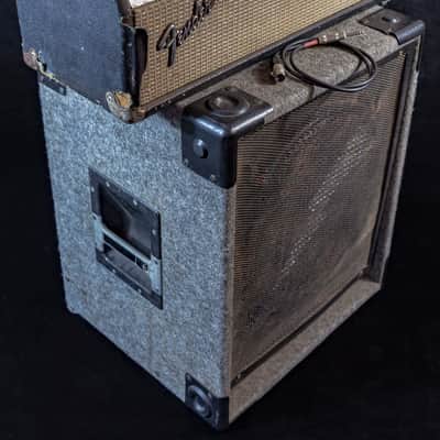 Vintage 1975 Fender Bassman 100 and EV 1 x 15 Bass Cab image 5