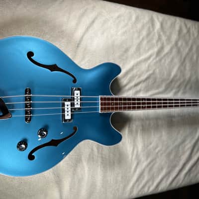 Guild Starfire I Limited Edition Bass Guitar - Pelham Blue image 9