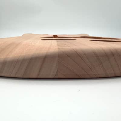 HooDoo Stratocaster Body Mahogany 2-Piece Unfinished Light hsb5341 image 9