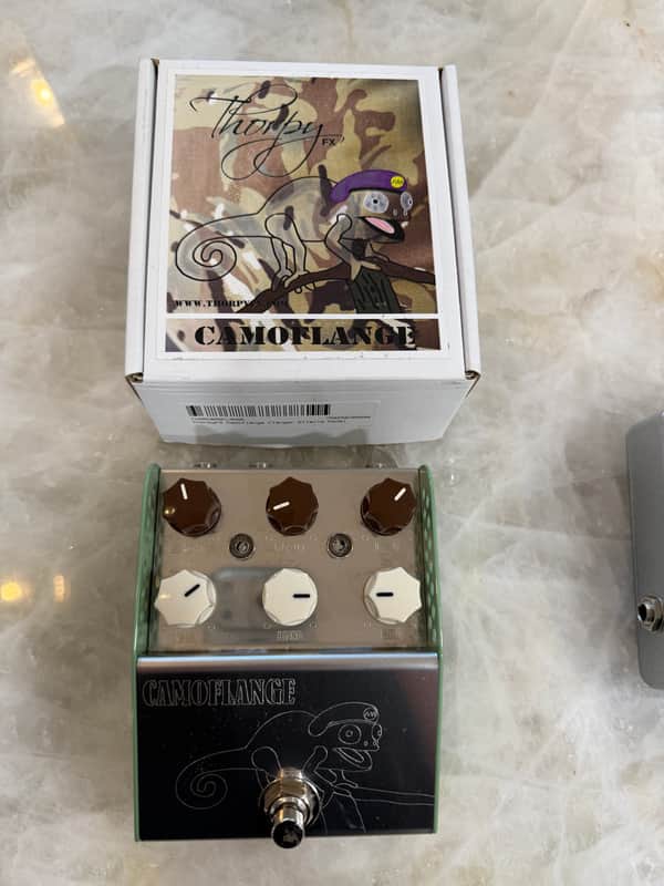 ThorpyFX  Camoflange Flanger 2019 - Silver and Seafoam image 1