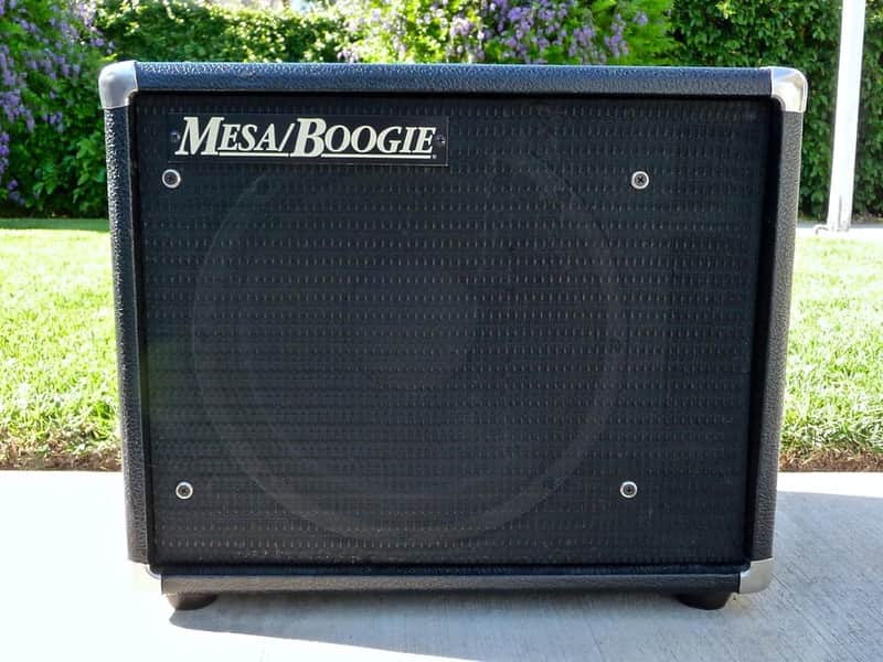 Mesa Boogie Thiele 1x12 Guitar Cabinet With Original 200 Watt Black Shadow / EV EVM12 Speaker image 1