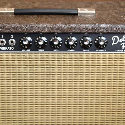 Fender '65 Deluxe Reverb FSR Limited Edition Western Tooled 1x12" Valve Combo Amplifier image 3