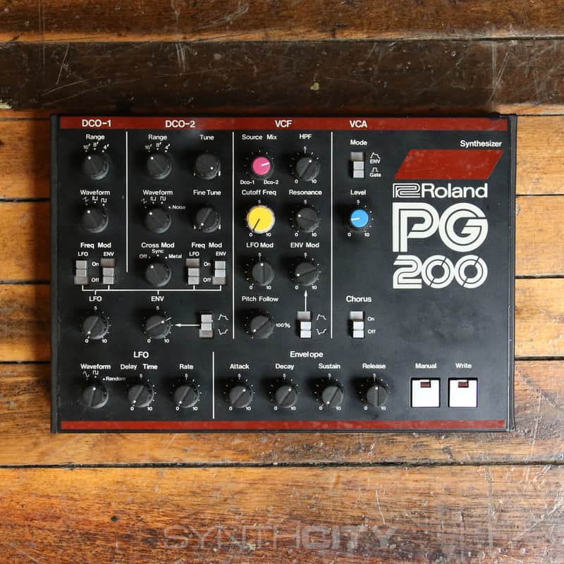 Roland PG-200 Synthesizer Programmer