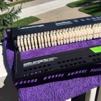 Audio Accessories 96 point Mini-Shorti Quickswitch patchbay 2X48X1RU image 5