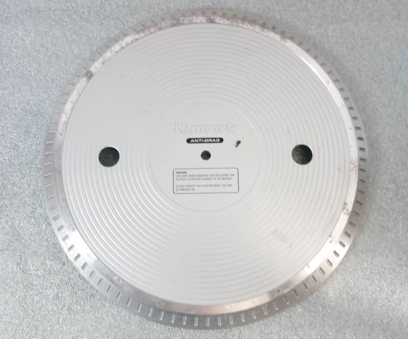 Plateau pour NUMARK TT-500 direct drive turntable TT-200 - Plate original PART image 1