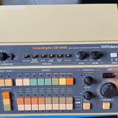 Roland CR-8000 CompuRhythm 1980s - White image 4