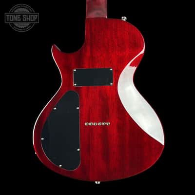 Used Epiphone Blues Hawk Deluxe Trans Red w/soft case TSU25232 image 6
