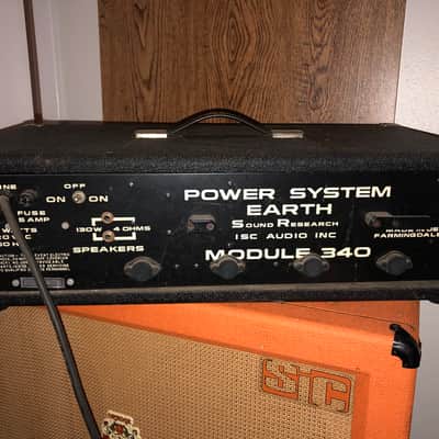 Earth Sound Research Original 2000 Guitar & Bass Amp 1970’s Black image 3