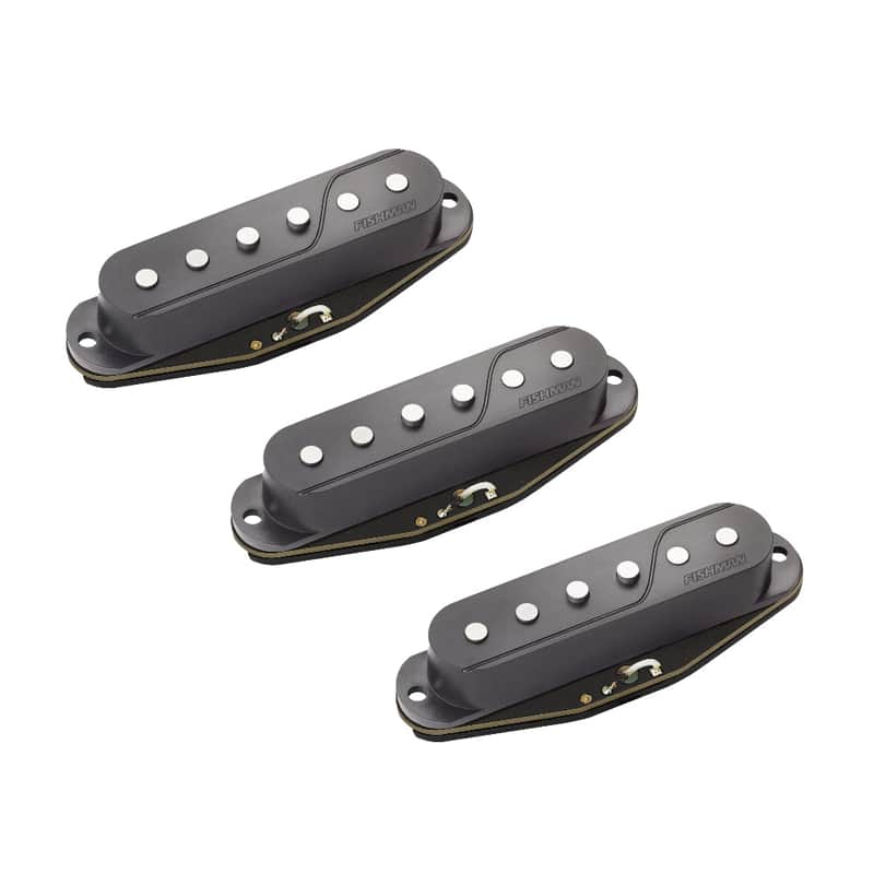 Fishman Fluence Greg Koch Signature Stratocaster Pickups Set Black image 1