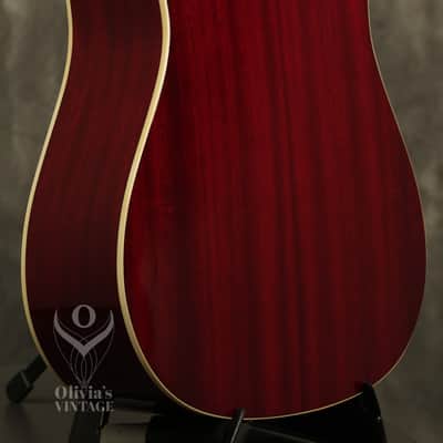 2006 Epiphone Hummingbird-12 string flattop acoustic Cherry Sunburst NEAR MINT!!! image 17