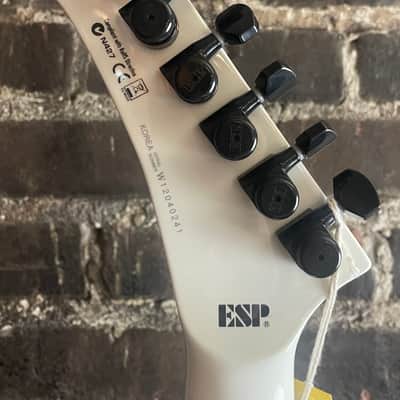 2012 ESP LTD James Hetfield Signature Snakebyte - Snow White (USED) image 7