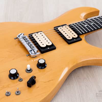 1980 Aria Pro II EG-1400 Eagle Vintage Neck Through Guitar, Near-Mint w/ DiMarzio & Case, Japan image 7