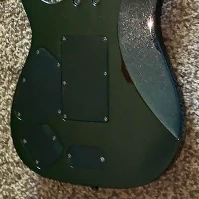 2002 Ibanez RG620X-GK Standard electric  guitar piezo pickup  edge tremolo USA  made Dimarzio pick ups galaxy Black made in japan image 8