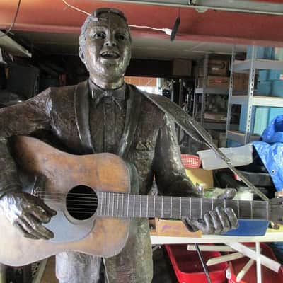 AEI Music Network Bill Haley bronze statue 1980 image 1