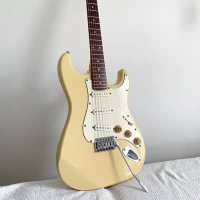 1980’s - 1990’s Vintage Starfire Stratocaster by EKS Tech Inc. Vintage Cream / Buttercream, Made in Japan. Upgraded, Serviced & Setup image 5