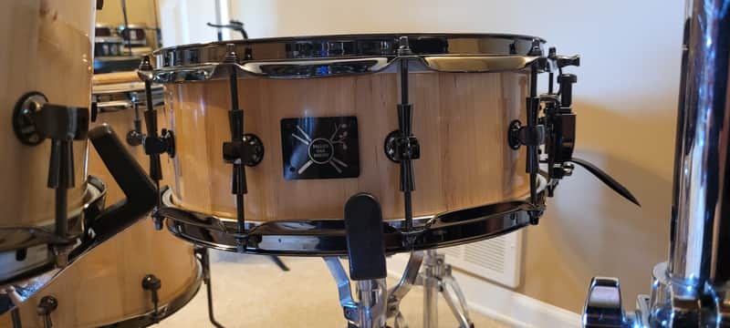 Fallen Oak Drums Maple 14x5.5 Stave Snare Drum image 1