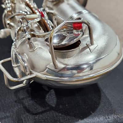 Mint condition C.G. Conn New Wonder II C-Melody Saxophone 1926 - Satin Silver Plate image 10