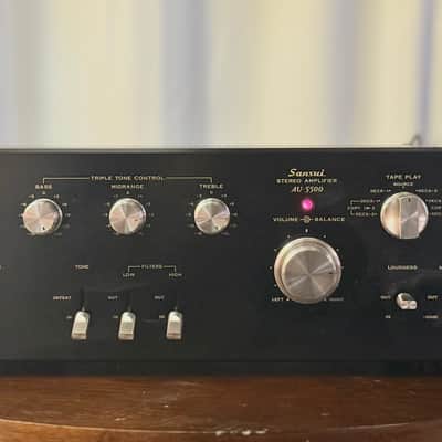 🎶 Sansui AU-5500 Vintage Integrated Amplifier — Serviced, Cleaned, 100V JDM, Plug & Play w/ Step-Down image 1