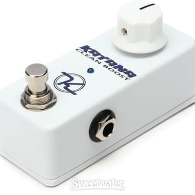 Keeley Katana Mini Clean Boost Pedal - White (KKatanaMinid2) image 2
