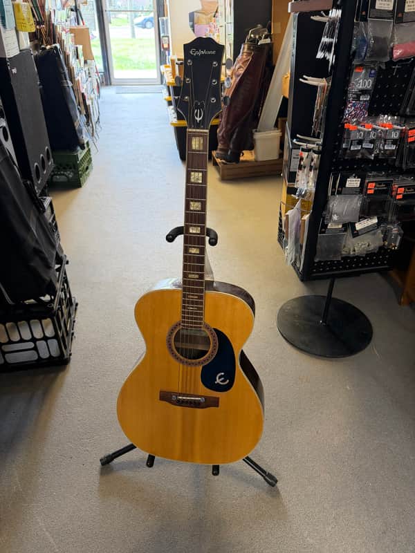 Epiphone FT-135 Cortez DeLuxe 1971 - 1979 - Natural image 1