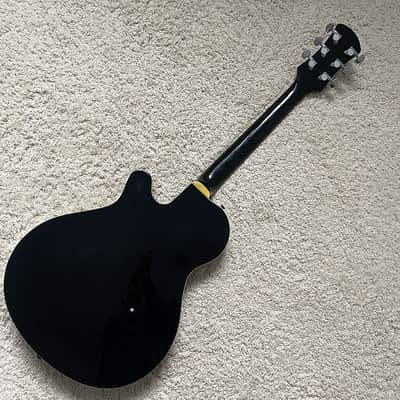 Black Custom Solid Guitar, Maple Neck, Rosewood Fingerboard Bild 5