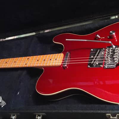 Rare Vintage Kramer Classic III Candy Apple Red Telecaster w Seymour Duncan & Floyd Rose WoW Player image 3