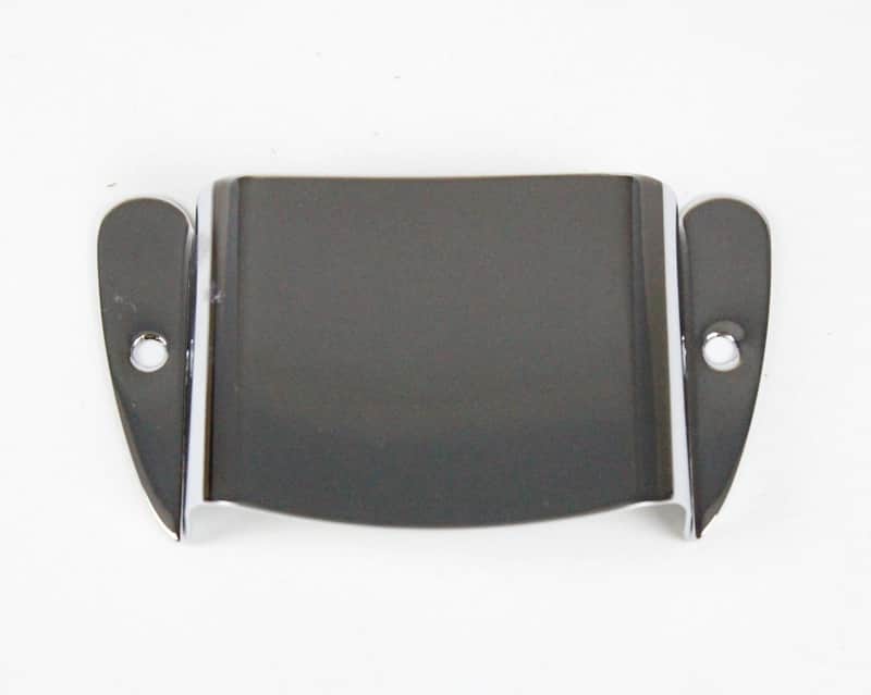 1950s Style Fender Precision Bass Pickup Cover Chrome P-Bass Ashtray Vintage Reissue Replacement image 1