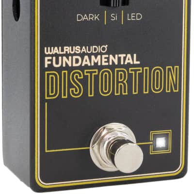 Walrus Audio Fundamental Distortion - Black / Yellow image 3