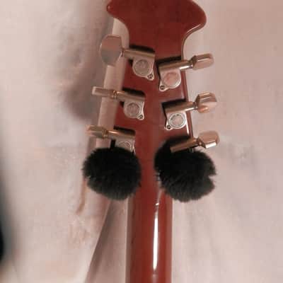 Ovation Sunburst Ultra Series Model 1511 Deep Bowl acoustic electric guitar with case used image 11