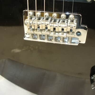 D'Angelico Premier Bedford SH Semi-Hollow Electric Guitar, Black Flake image 4