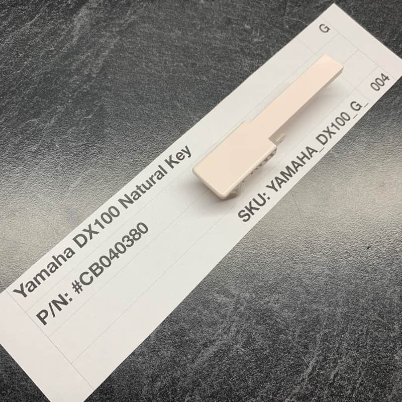 ORIGINAL Yamaha Replacement G Key (CB040380) for DX100, CS01 image 1