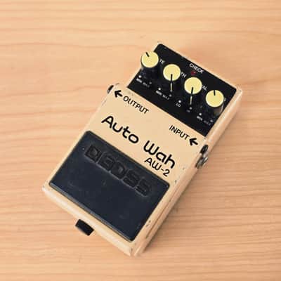 Vintage 90s Boss AW-2 Auto Wah Guitar Effect Pedal Bass Filter EQ Rate Sweep image 2