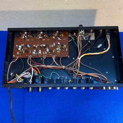 Funky 1978 Guyatone Mk-50 PA system- spring reverb having, 8 track playing, made in Japan gem image 20