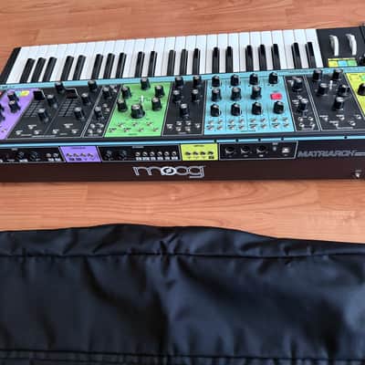 Moog Matriarch 49-Key Semi-Modular Analog Synthesizer 2019 - Present - Black / Multi-Colored Panel image 4