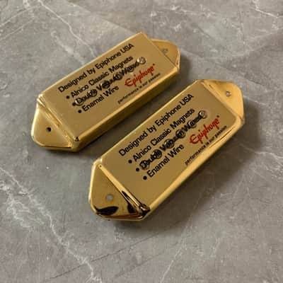 Epiphone Casino P-90 USA Dog Ear Pickups! one bridge and one neck image 3