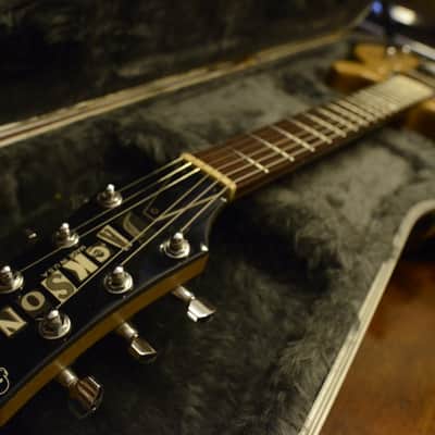 Jackson USA Scott Ian Anthrax Signature JJ1 Natural Korina Custom Dice Inlay Ransom Headstock Guitar image 3